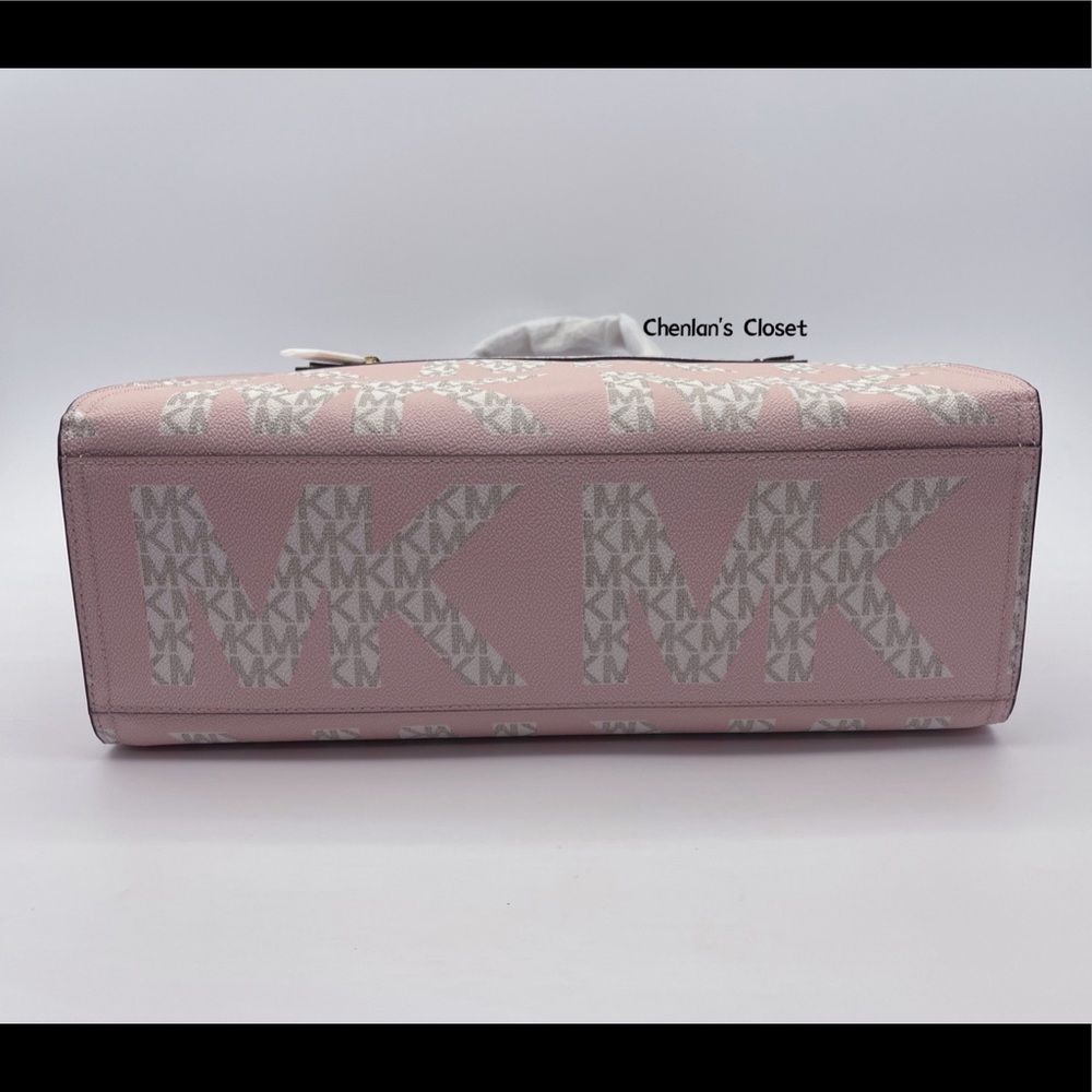 🌸NeW! Michael Kors Kenly Large Logo Tote Set - Picture 6 of 9